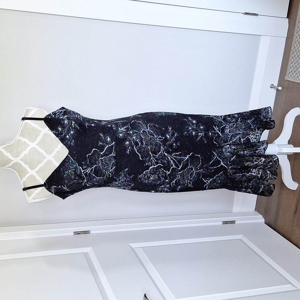 GUESS [14] Fit/Flare lace dress